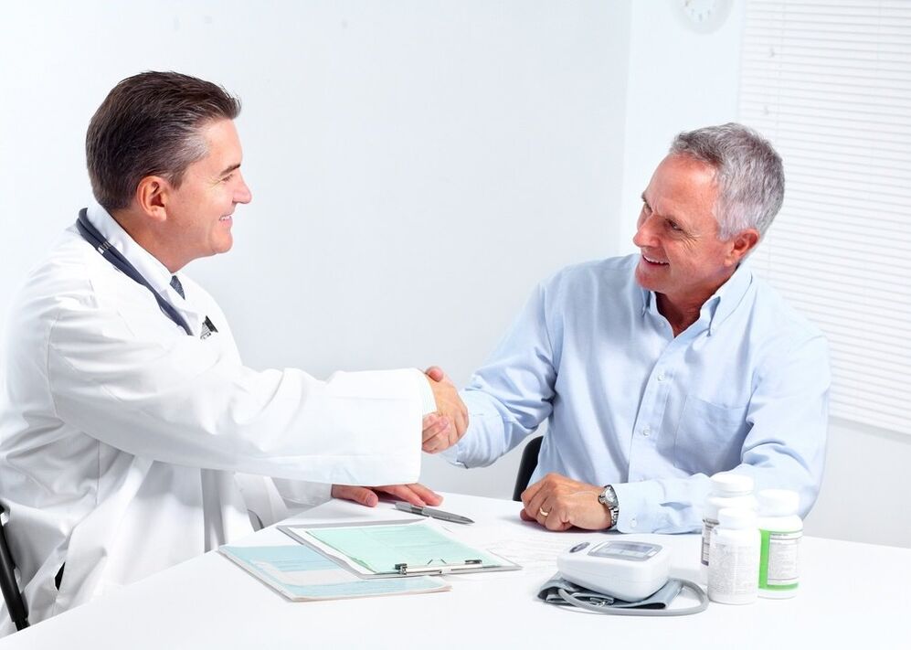 consultation with a doctor for hip arthritis